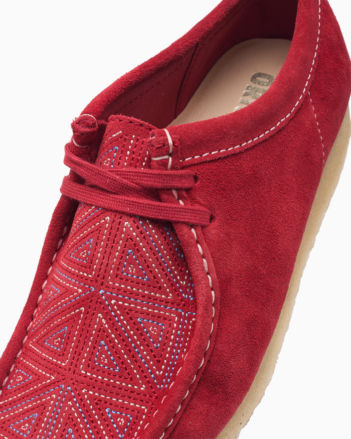 Shoes Clarks x Blanch Yu Wallabee "Red Interest" Men's Shoes - 26327593
